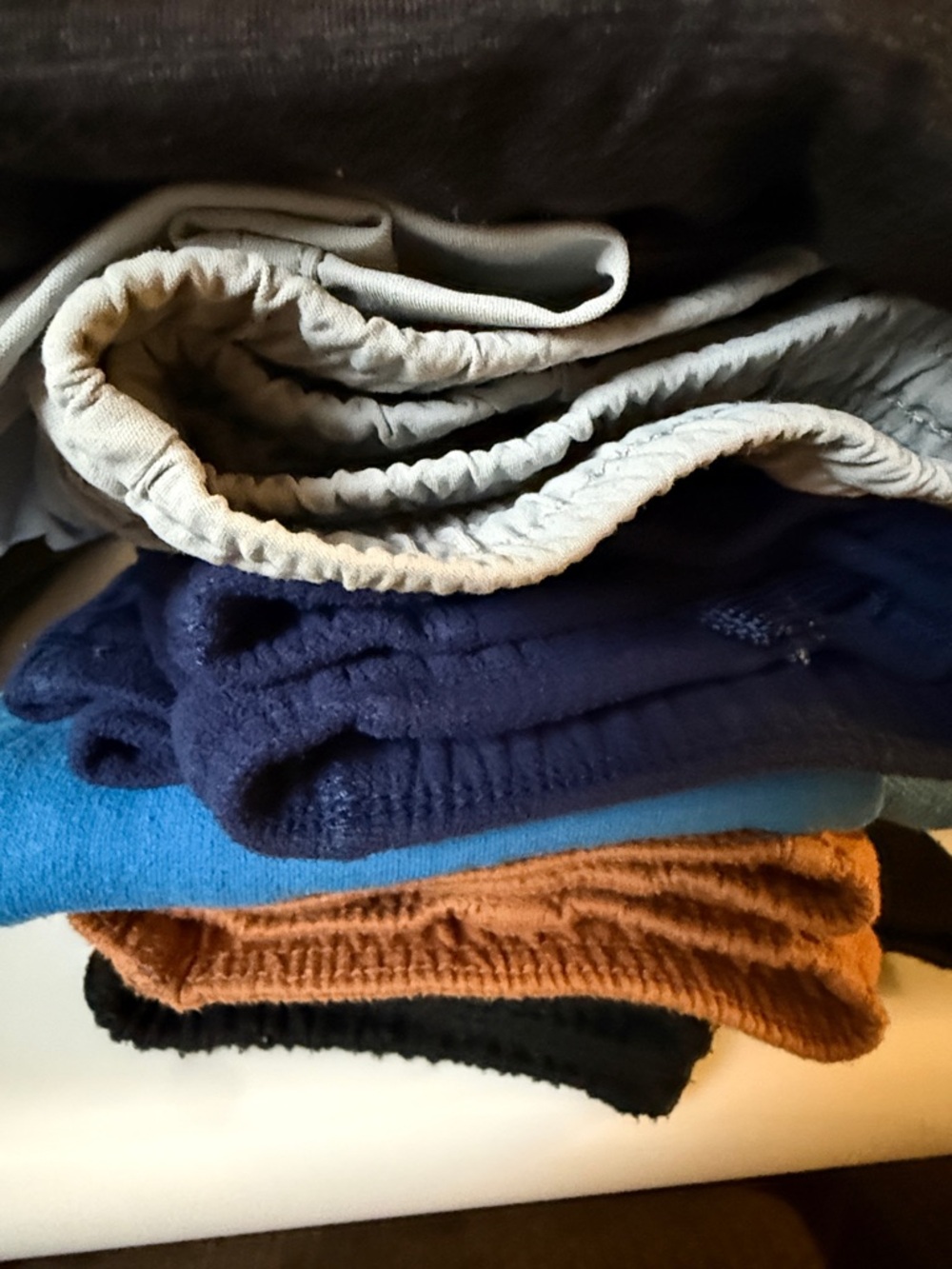 Carter's Boys Mixed Color Sweatpants & Joggers - Navy, Blue, Tan, Gray, Black